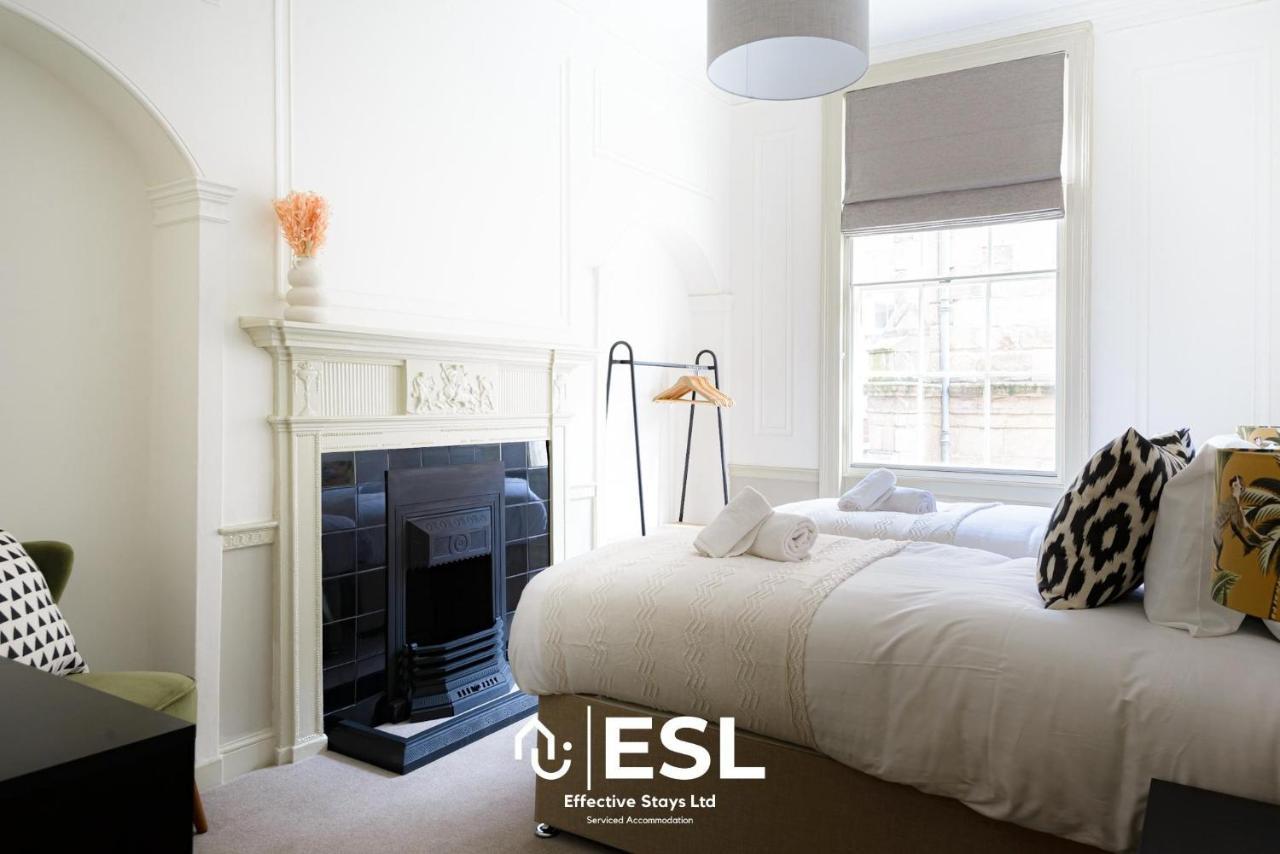 Most Central Luxury Grade 2 Listed Apartment Overlooking Shrewsbury Square - Free Parking Zewnętrze zdjęcie
