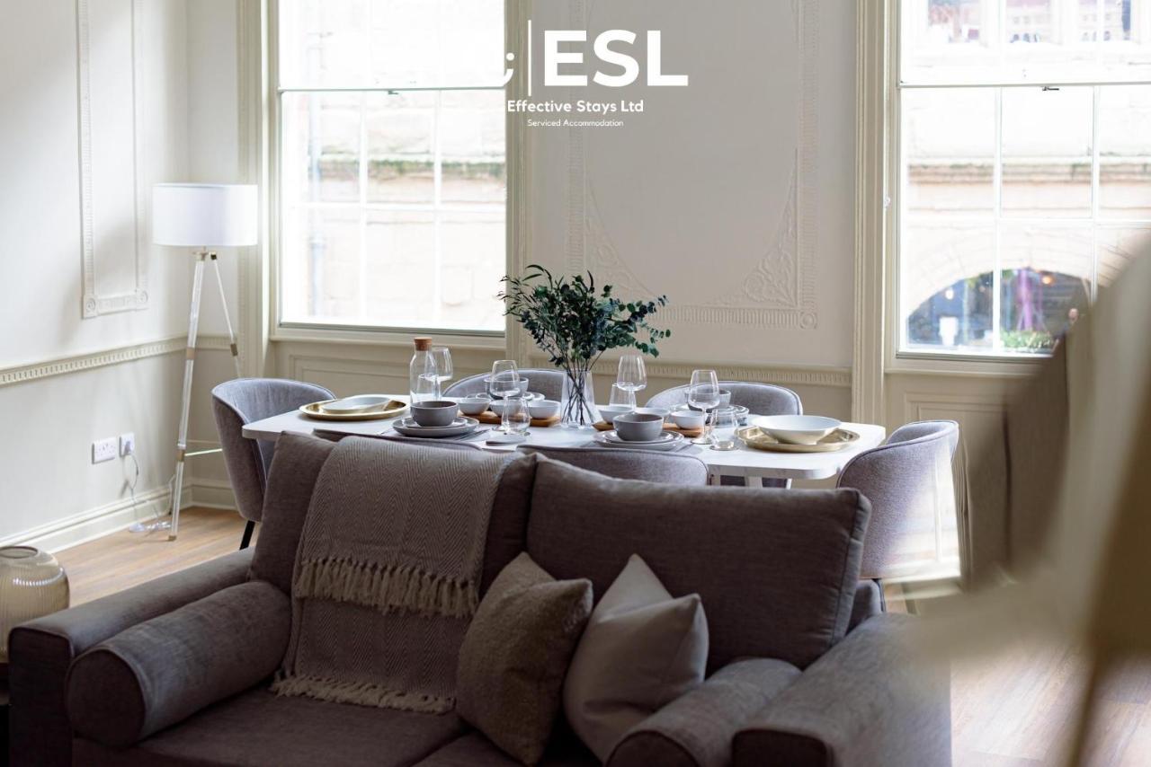 Most Central Luxury Grade 2 Listed Apartment Overlooking Shrewsbury Square - Free Parking Zewnętrze zdjęcie