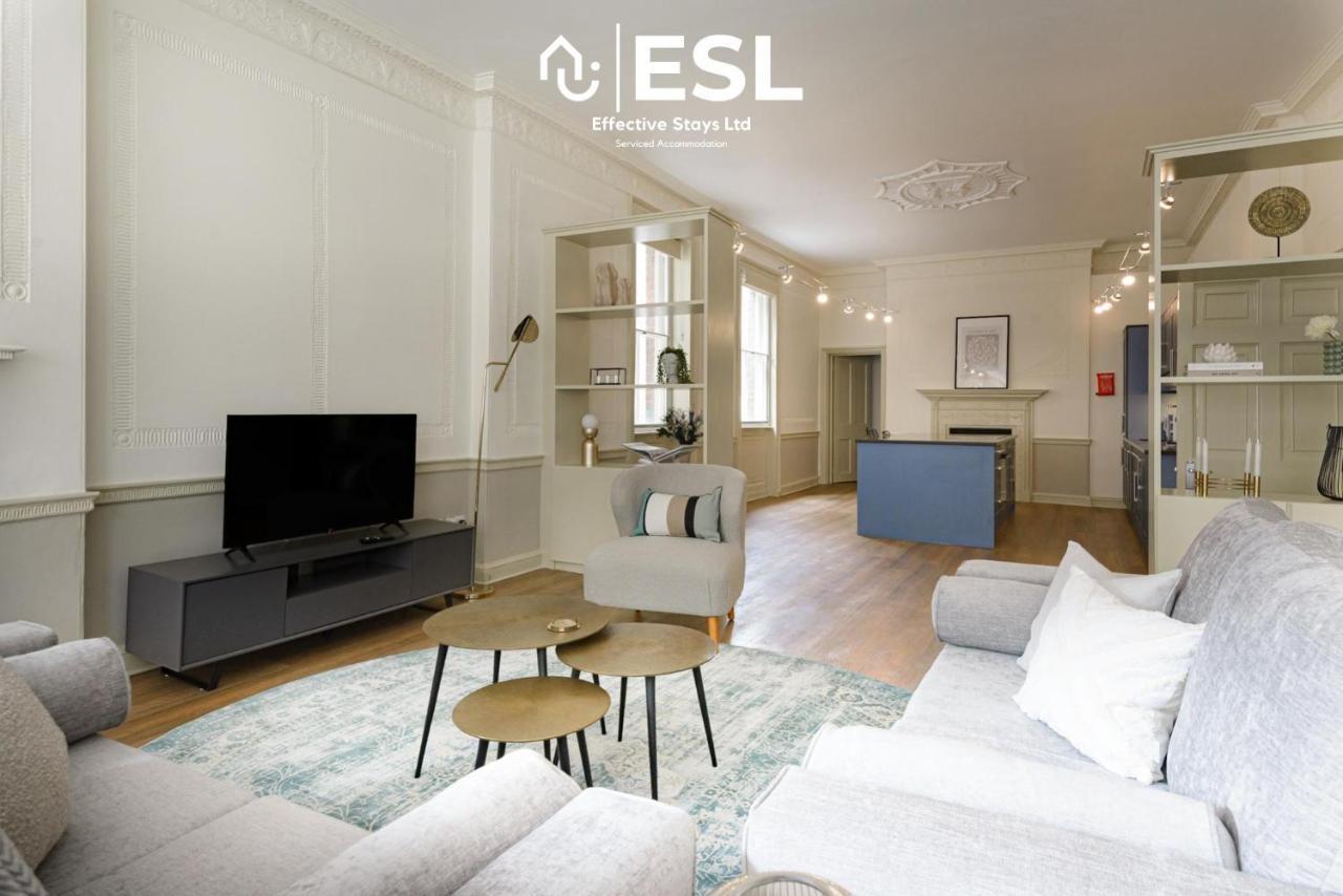 Most Central Luxury Grade 2 Listed Apartment Overlooking Shrewsbury Square - Free Parking Zewnętrze zdjęcie