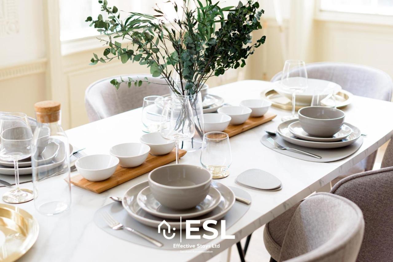Most Central Luxury Grade 2 Listed Apartment Overlooking Shrewsbury Square - Free Parking Zewnętrze zdjęcie