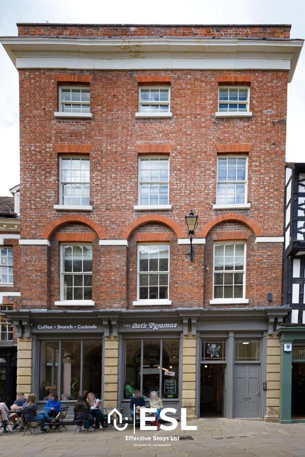 Most Central Luxury Grade 2 Listed Apartment Overlooking Shrewsbury Square - Free Parking Zewnętrze zdjęcie
