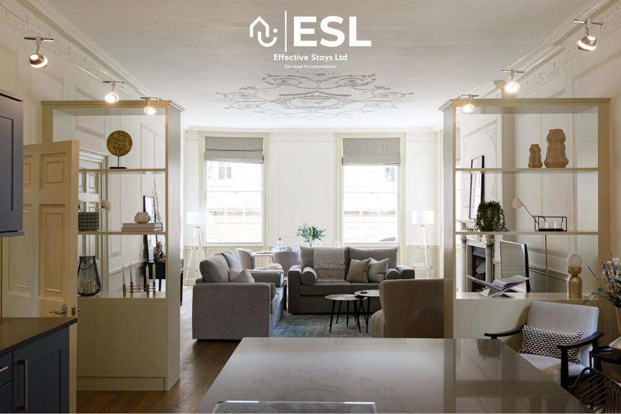 Most Central Luxury Grade 2 Listed Apartment Overlooking Shrewsbury Square - Free Parking Zewnętrze zdjęcie