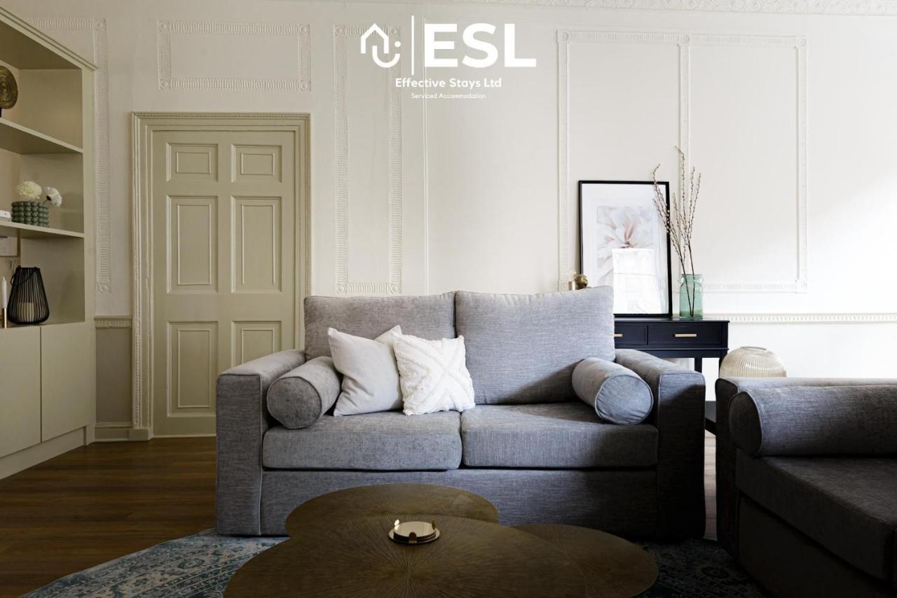 Most Central Luxury Grade 2 Listed Apartment Overlooking Shrewsbury Square - Free Parking Zewnętrze zdjęcie