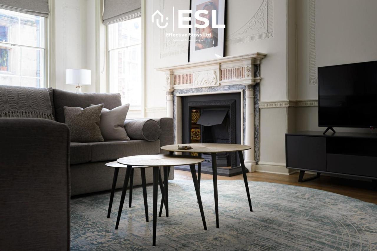Most Central Luxury Grade 2 Listed Apartment Overlooking Shrewsbury Square - Free Parking Zewnętrze zdjęcie